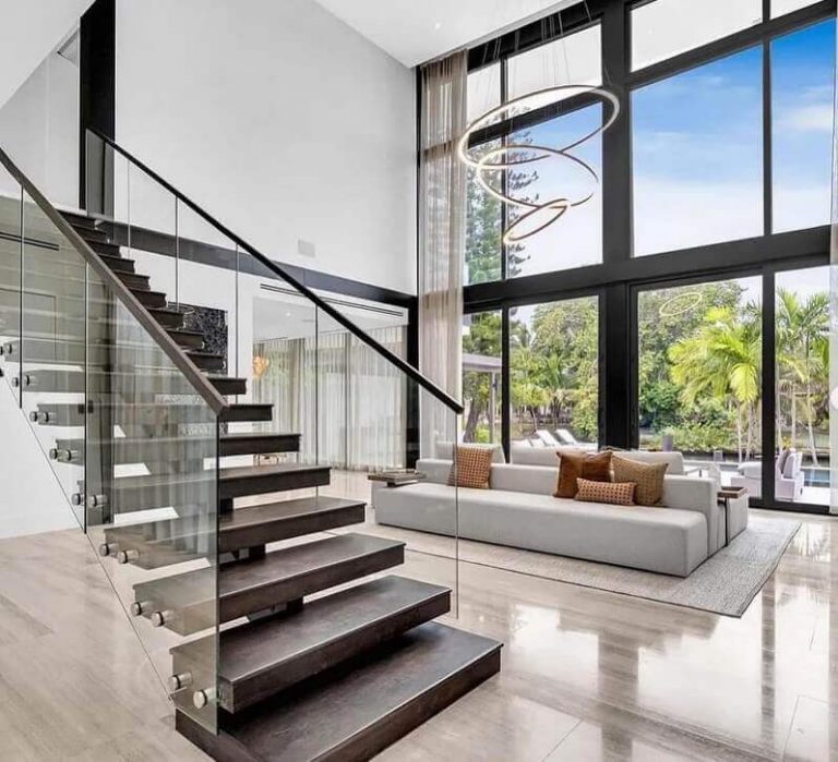 Elevate Your Home with Stunning Glass Stair Railing Designs