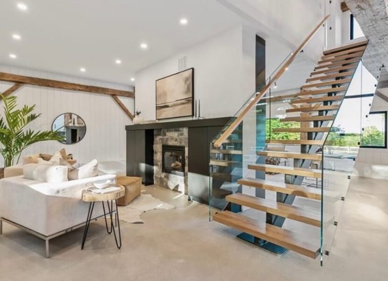 Interior staircase
