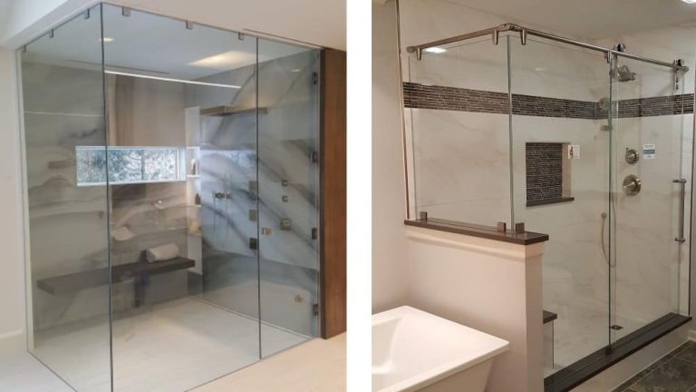 glass shower door