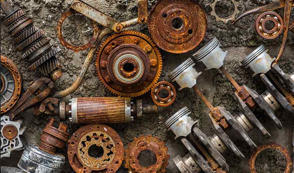 machine components corrosion