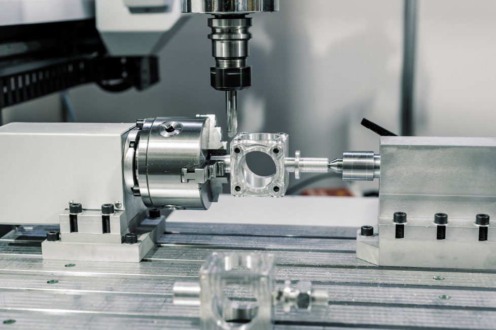 CNC machined aluminum