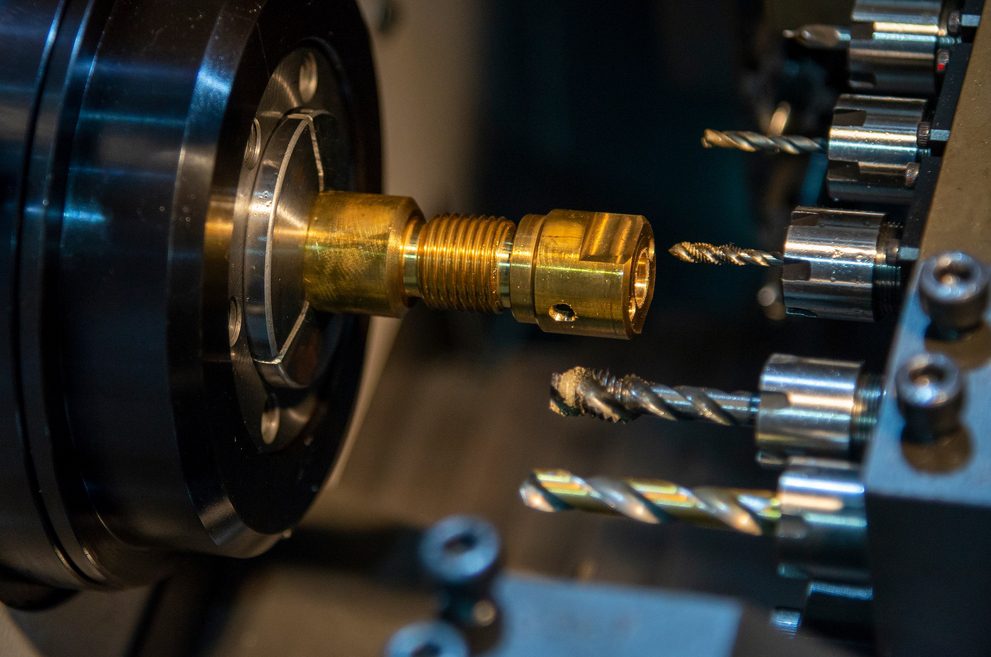 brass machined parts